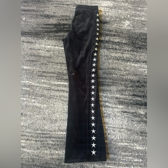 Paris Hilton Black Star Track Pants ( pants only) - Picture 2 of 10
